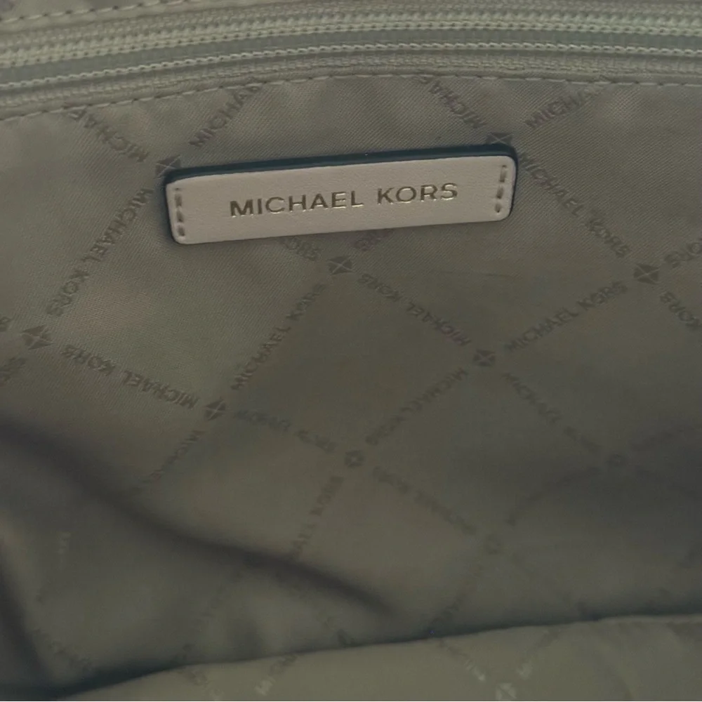 Michael Kors Ciara Large Saffiano Blush Satchel Bag